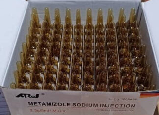 Sapaga: des amoxicillines, polyvidones iodées et du métamizole saisis