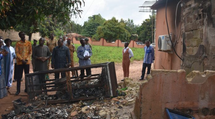 Incendie de la radio Alliance chrétienne: le président du CSC traduit sa compassion