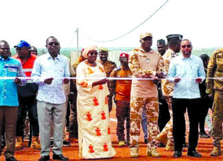 23e Escadron de gendarmerie mobile de Houndé: Endeavour Mining offre une caserne de 1,049 milliard F CFA