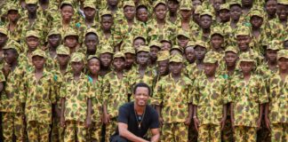 Personnalité invitée au camp vacances Faso mêbo de Ouagadougou, vague 2 :La star Smarty sur scène, motive les campeurs