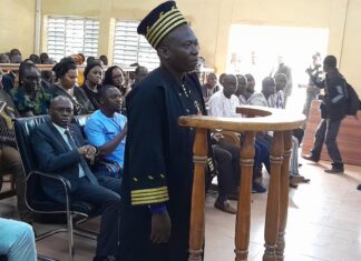 Tribunal de commerce de Ouagadougou: le nouveau président Boureima Sanga prend fonction