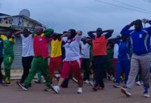 22e Régiment d’infanterie commando: un cross pour renforcer la cohésion et la fraternité entre les différents corps