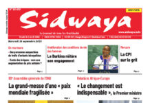 Une Sidwaya du 24-09-2025