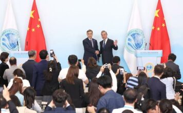 Sommet de l’OCS à Tianjin : Wang Yi et le secrétaire général de l’Organisation de coopération de Shanghai rencontrent conjointement la presse
