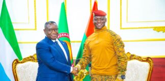 Visite officielle au palais de Koulouba: Échanges entre les Présidents TRAORÉ et BIO