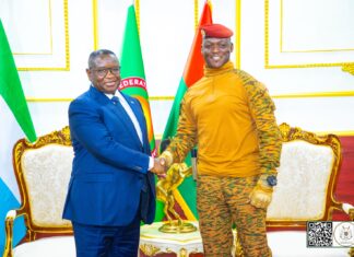 Visite officielle au palais de Koulouba: Échanges entre les Présidents TRAORÉ et BIO