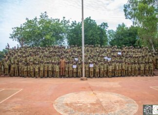 Camp vacances Faso Mêbo de Ouagadougou, 2e vague : Le Ministre de la Défense invite les campeurs au respect des symboles de l’État