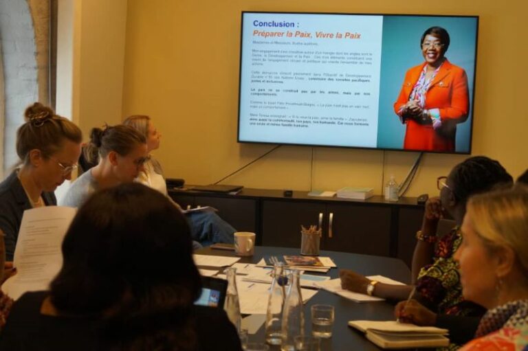Genre, paix et développement durable : la vision de Mme Euphrasie Kouassi Yao saluée à Oslo