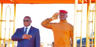 Viste officielle au Palais de Koulouba : le Président de la République de la Sierra Leone en visite de travail au Burkina Faso