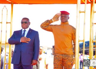Viste officielle au Palais de Koulouba : le Président de la République de la Sierra Leone en visite de travail au Burkina Faso