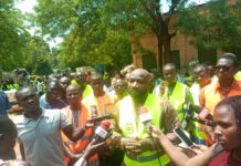 Initiative présidentielle Faso Mêbo: le ministère en charge de l’urbanisme offre 47 tonnes de ciment