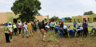 Nazinon : Les forces vives assainissent le CHR de Manga