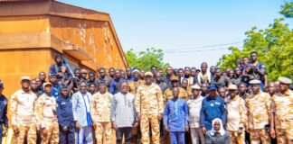 Province du Bam: le ministre de la Sécurité encourage les FDS