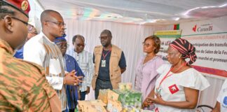 Promotion des produits locaux: le Premier ministre aux côtés des femmes rurales à Koudougou