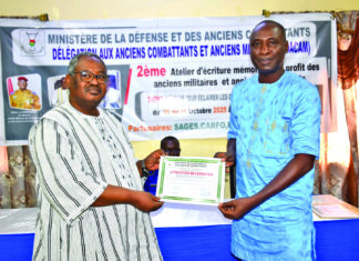 Ecriture de mémoire pour la postérité: des anciens combattants et anciens militaires désormais outillés