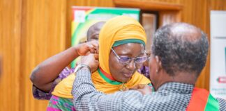 Commission de l’informatique et des libertés: la présidente, Halguieta Nassa, décorée