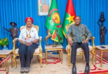 Visite des Afrodescendants au Burkina Faso: la présidente de l’ADDI reçue par le chef de la diplomatie burkinabè