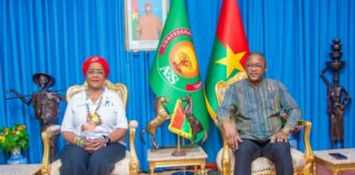 Visite des Afrodescendants au Burkina Faso: la présidente de l’ADDI reçue par le chef de la diplomatie burkinabè