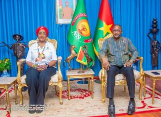 Visite des Afrodescendants au Burkina Faso: la présidente de l’ADDI reçue par le chef de la diplomatie burkinabè