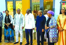 Université Joseph-Ki-Zerbo: la Banque mondiale visite la bibliothèque universitaire centrale rénovée