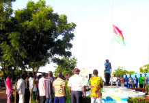 Montée des couleurs à l’Ecole normale supérieure: le directeur général, Pr Ousseni So, appelle à plus d’intégrité