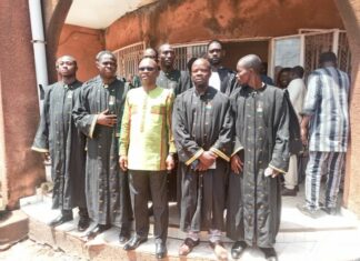 Tribunal de grande instance de Banfora: un nouveau président et 4 autres magistrats installés