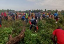 Engagement patriotique et participation citoyenne: une journée de salubrité au profit du CHU de Tengandogo