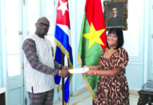 Cuba: l’ambassadeur Adams Medah remet les copies figurées de ses lettres de créance