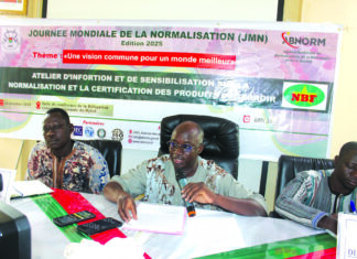 Journée mondiale de la normalisation: l’ABNORM prêche la culture de la qualité dans le Djôrô