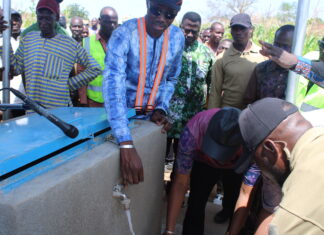 Eau et assainissement: Le ministre Roger Barro veille à la qualité des ouvrages