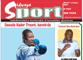 Une Sidwaya Sport du 07-10-2025