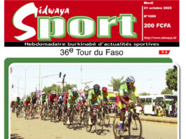 Une Sidwaya Sport du 21-10-2025