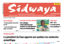 Une Sidwaya du 23-10-2025