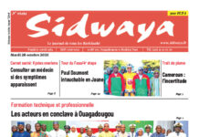Une Sidwaya du 28-10-2025