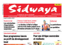 Une Sidwaya du 06-10-2025