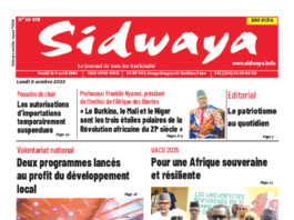 Une Sidwaya du 06-10-2025