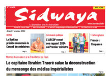 Une Sidwaya du 07-10-2025
