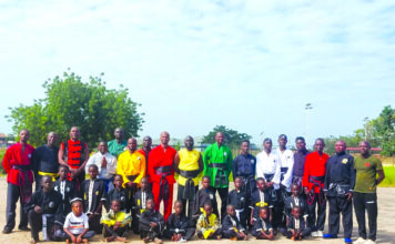 Rentrée sportive de la Fédération burkinabè de Kung fu wushu: formation intensive et Mondial en ligne de mire