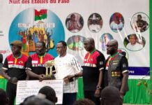 Nuit des étoiles du Faso: des « ambassadeurs » du civisme honorés