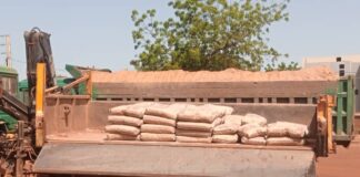 Faso Mêbo à Dédougou : Quatre tonnes de ciment et des agrégats pour l’initiative présidentielle