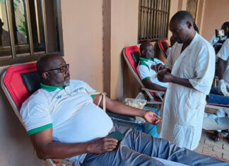 Soutien aux personnes malades: la CAMEG mobilise son personnel pour un don de sang