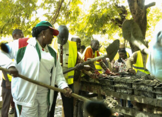 Initiative Faso Mêbo : la communauté nigérienne fait un don de 10 tonnes de ciment Ouagadougou, le 06 octobre 2025