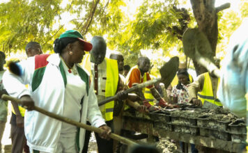Initiative Faso Mêbo : la communauté nigérienne fait un don de 10 tonnes de ciment Ouagadougou, le 06 octobre 2025