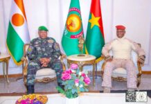 Coopération Burkina Faso -République du Niger : Visite de courtoisie du Président TIANI au Président TRAORÉ