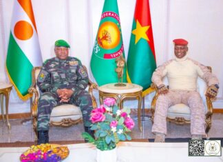 Coopération Burkina Faso -République du Niger : Visite de courtoisie du Président TIANI au Président TRAORÉ