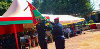 Bobo-Dioulasso : le Lieutenant-colonel Mamadou GO prend le commandement du 2e Groupement d’Incendie et de Secours