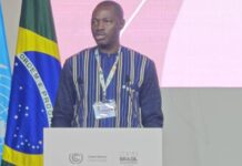 Roger Baro, ministre chargé de l’Environnement, à la COP30: « Le Burkina refuse que le devoir de justice climatique devienne un nouvel instrument de domination »