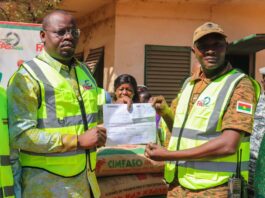 Initiative présidentielle Faso Mêbo: le ministère en charge de la Justice offre un appui de 22,6 millions F CFA