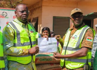 Initiative présidentielle Faso Mêbo: le ministère en charge de la Justice offre un appui de 22,6 millions F CFA