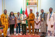 First Global Challenge 2025: les lauréats félicités par le capitaine Ibrahim Traoré